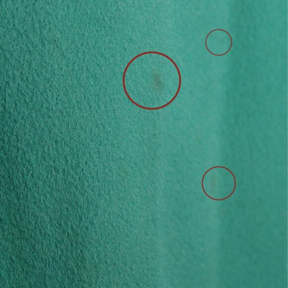 Vintage 1960s 1970s Spring Green Emerald Overcoat Approx Size 14 Rare Color - Picture 8 of 12